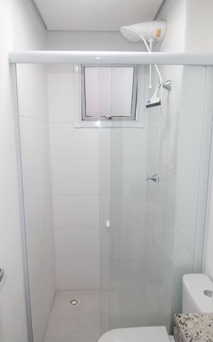 Apartamento para alugar com 59m², 2 quartos e sem vagaBanheiro