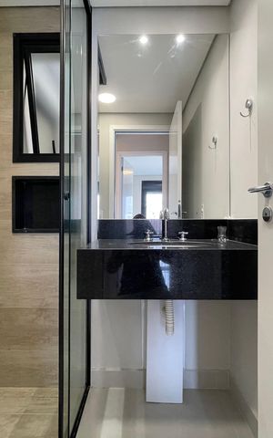 Apartamento para alugar com 84m², 2 quartos e 2 vagas Apartamento para alugar com 84m², 2 quartos e 2 vagasBanheiro Social