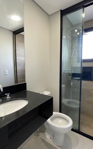 Apartamento para alugar com 84m², 2 quartos e 2 vagas Apartamento para alugar com 84m², 2 quartos e 2 vagasBanheiro da Suíte