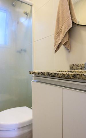 Apartamento à venda com 72m², 2 quartos e 1 vagaBanheiro