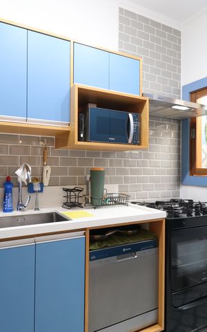 Casa à venda com 145m², 3 quartos e 2 vagasCozinha 