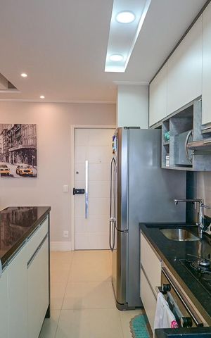Apartamento à venda com 63m², 2 quartos e 2 vagasCozinha