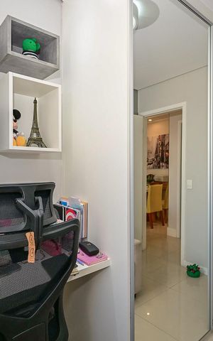 Apartamento à venda com 63m², 2 quartos e 2 vagasQuarto 
