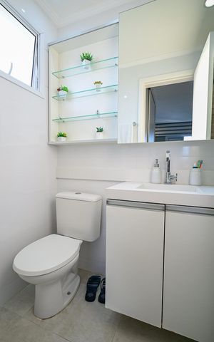 Apartamento à venda com 63m², 2 quartos e 2 vagasBanheiro Suíte 