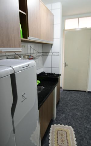 Studio à venda com 40m², 1 quarto e sem vagaCozinha