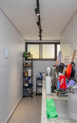 Apartamento à venda com 49m², 2 quartos e 1 vagaCozinha