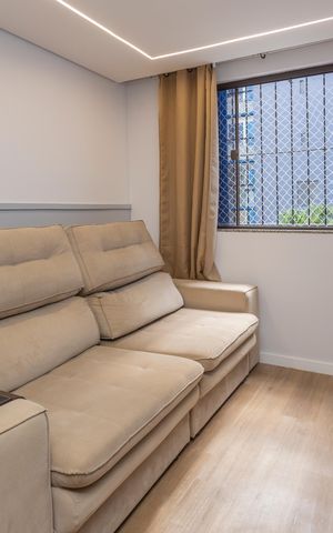 Apartamento à venda com 49m², 2 quartos e 1 vagaSala