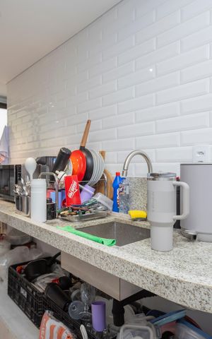 Apartamento à venda com 49m², 2 quartos e 1 vagaCozinha