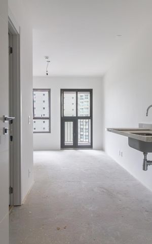 Apartamento à venda com 24m², 1 quarto e sem vaga Apartamento à venda com 24m², 1 quarto e sem vagaStudio