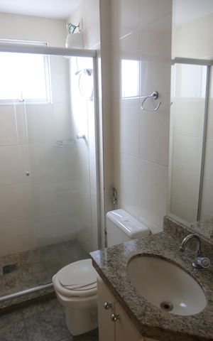 Apartamento para alugar com 95m², 3 quartos e 2 vagasBanheiro