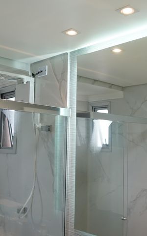 Apartamento à venda com 86m², 3 quartos e 2 vagasBanheiro da Suíte