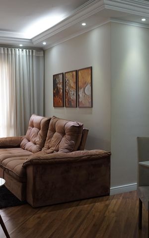 Apartamento à venda com 86m², 3 quartos e 2 vagasSala