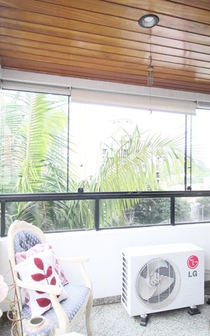 Apartamento para alugar com 162m², 4 quartos e 3 vagasVaranda da Sala