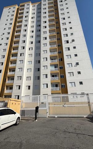 Apartamento à venda com 47m², 2 quartos e 1 vagaFachada e portaria 