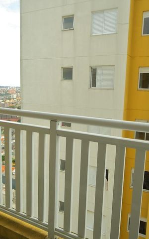 Apartamento à venda com 47m², 2 quartos e 1 vagaVaranda da sala