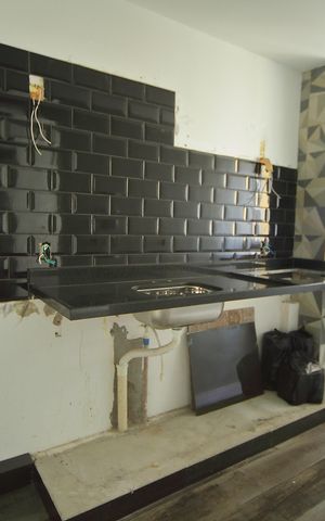 Apartamento à venda com 47m², 2 quartos e 1 vagaCozinha 