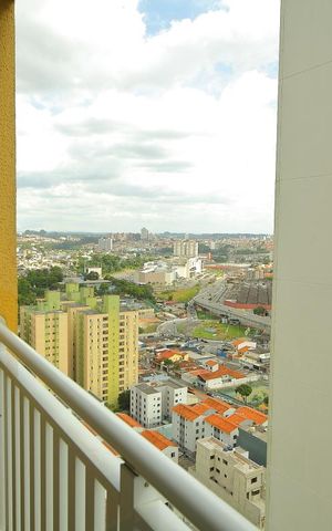 Apartamento à venda com 47m², 2 quartos e 1 vagaVaranda da sala
