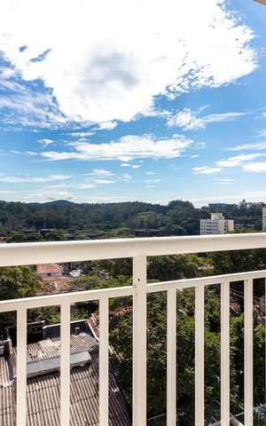 Apartamento à venda com 83m², 3 quartos e 2 vagasVaranda do Quarto 3