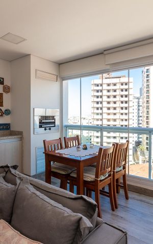 Apartamento à venda com 83m², 3 quartos e 2 vagasSala de Jantar