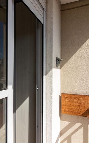Apartamento à venda com 83m², 3 quartos e 2 vagasVaranda do Quarto 3