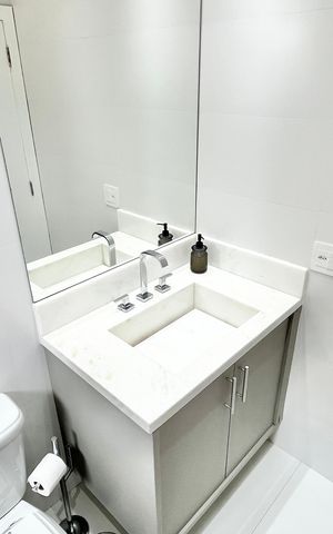 Apartamento à venda com 260m², 3 quartos e 4 vagasBanheiro da Suíte 1