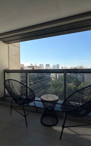 Studio para alugar com 39m², 1 quarto e 1 vaga