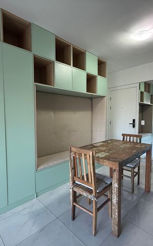 Studio para alugar com 39m², 1 quarto e 1 vaga