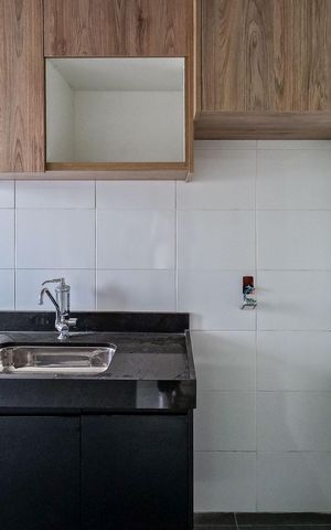 Apartamento para alugar com 44m², 2 quartos e 1 vaga