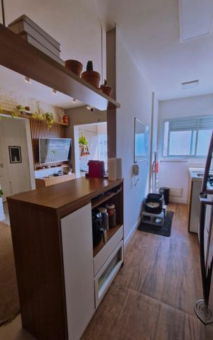 Apartamento à venda com 51m², 2 quartos e 1 vaga Apartamento à venda com 51m², 2 quartos e 1 vagaCozinha