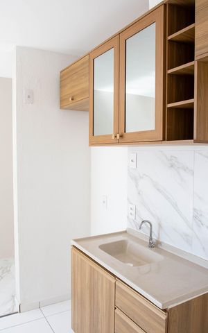 Apartamento à venda com 37m², 2 quartos e sem vagaCozinha