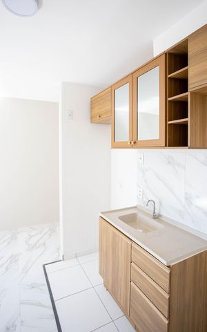 Apartamento à venda com 37m², 2 quartos e sem vagaCozinha