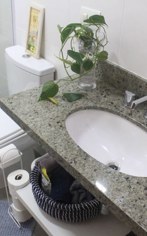 Apartamento à venda com 130m², 3 quartos e 2 vagasBanheiro social
