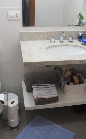 Apartamento à venda com 130m², 3 quartos e 2 vagasBanheiro da Suíte 2
