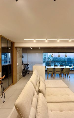 Apartamento à venda com 125m², 3 quartos e 2 vagas Apartamento à venda com 125m², 3 quartos e 2 vagasSala