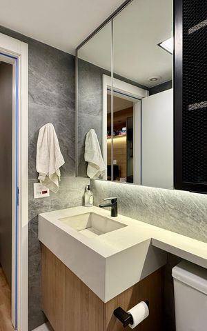 Apartamento à venda com 125m², 3 quartos e 2 vagas Apartamento à venda com 125m², 3 quartos e 2 vagasBanheiro Suíte 3