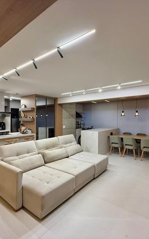 Apartamento à venda com 125m², 3 quartos e 2 vagas Apartamento à venda com 125m², 3 quartos e 2 vagasSala