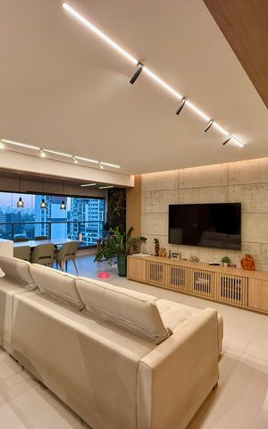 Apartamento à venda com 125m², 3 quartos e 2 vagas Apartamento à venda com 125m², 3 quartos e 2 vagasSala