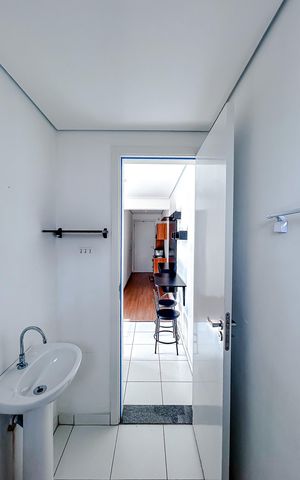 Apartamento à venda com 26m², 1 quarto e sem vagaBanheiro