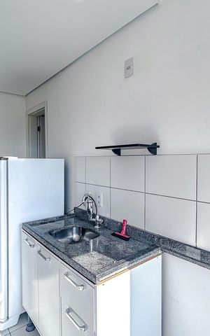 Apartamento à venda com 26m², 1 quarto e sem vagaCozinha