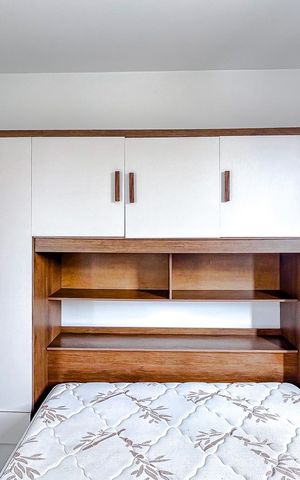 Apartamento à venda com 26m², 1 quarto e sem vagaQuarto - Armários