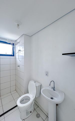 Apartamento à venda com 26m², 1 quarto e sem vagaBanheiro