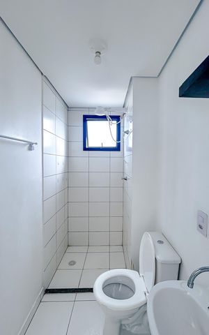 Apartamento à venda com 26m², 1 quarto e sem vagaBanheiro