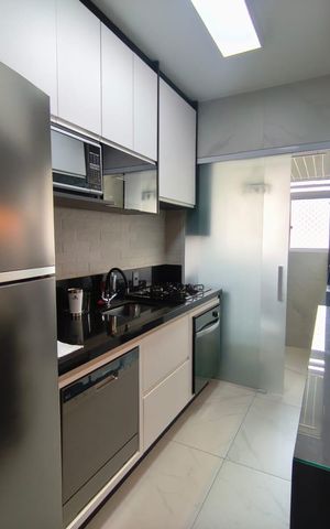 Apartamento à venda com 71m², 3 quartos e 2 vagasCozinha