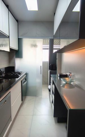 Apartamento à venda com 71m², 3 quartos e 2 vagasCozinha