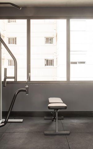 Apartamento para alugar com 25m², 1 quarto e sem vagaÁrea comum - Academia