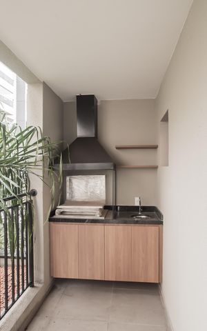 Studio para alugar com 25m², 1 quarto e sem vaga Studio para alugar com 25m², 1 quarto e sem vagaVaranda gourmet