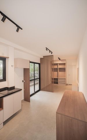 Studio para alugar com 25m², 1 quarto e sem vaga Studio para alugar com 25m², 1 quarto e sem vagaStudio
