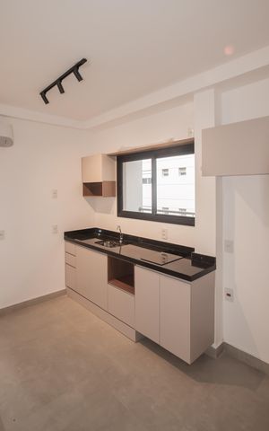 Studio para alugar com 25m², 1 quarto e sem vaga Studio para alugar com 25m², 1 quarto e sem vagaCozinha