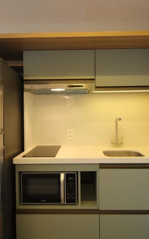Studio à venda com 27m², 1 quarto e 1 vagaCozinha