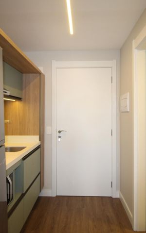 Studio à venda com 27m², 1 quarto e 1 vagaCozinha